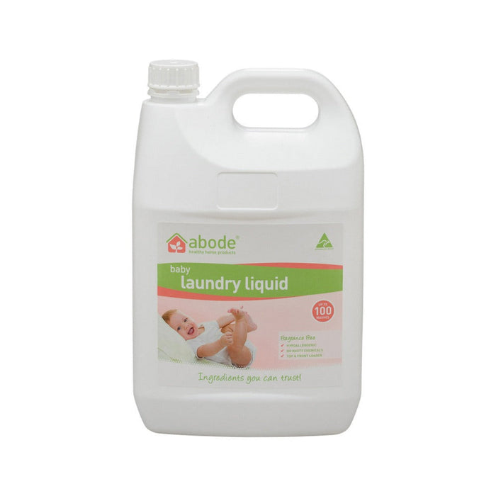 ABODE Laundry Liquid Baby Fragrance Free 4L