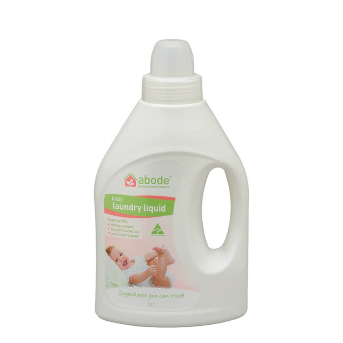 ABODE Laundry Liquid Baby Fragrance Free 1L