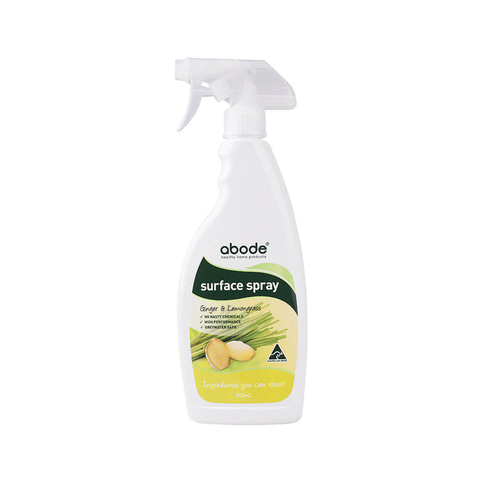 ABODE Surface Spray Ginger & Lemongrass 500ml