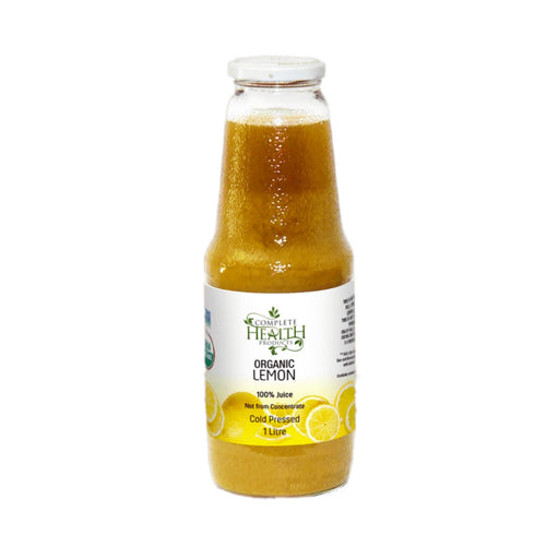 Complete Health 100% Organic Lemon Juice 1L