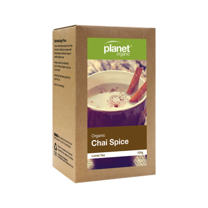 PLANET ORGANIC Chai Spice Tea Loose Leaf 125g 1 Pack