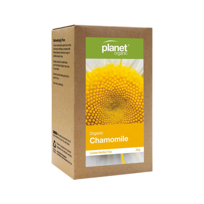 PLANET ORGANIC Chamomile Herbal Loose Leaf Tea 35g 1 Pack