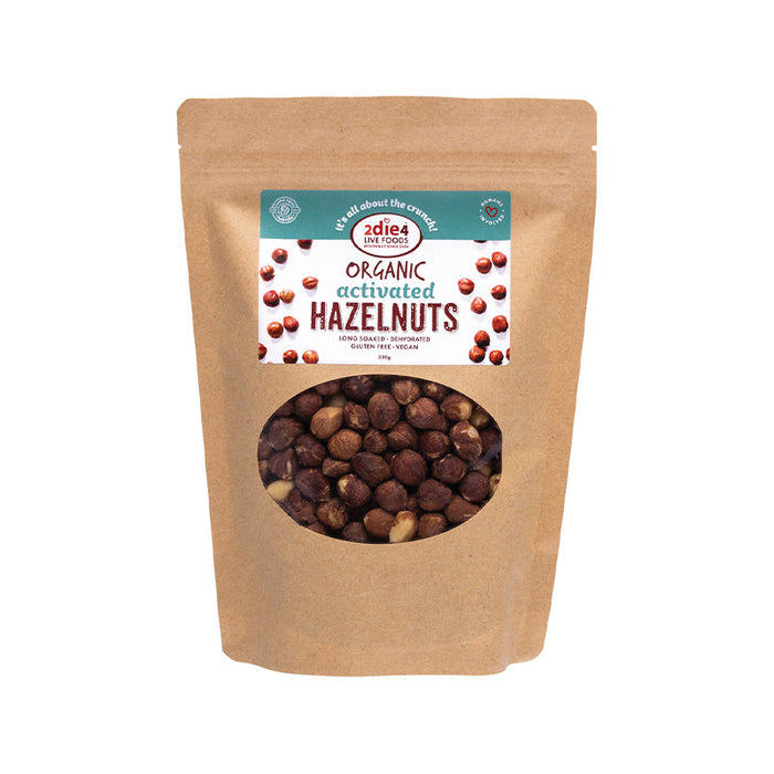 2DIE4 LIVE FOODS Activated Organic Hazelnuts 300g