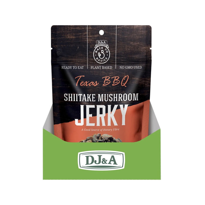 DJ&A Shiitake Mushroom Jerky Texas BBQ 12x60g