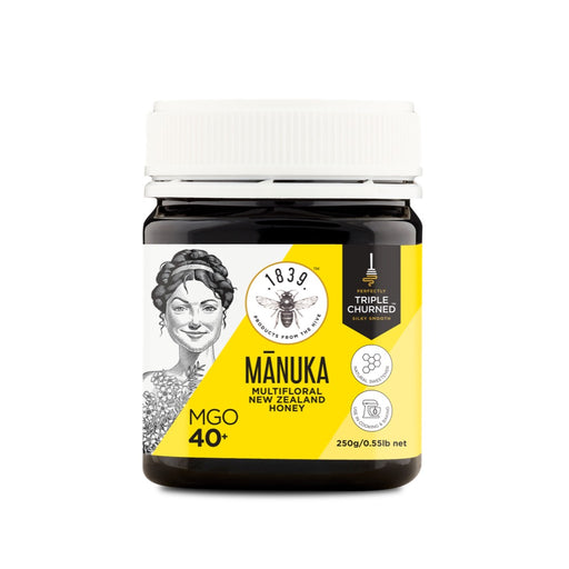 1839 Honey MGO 40+ Multifloral Manuka 250g