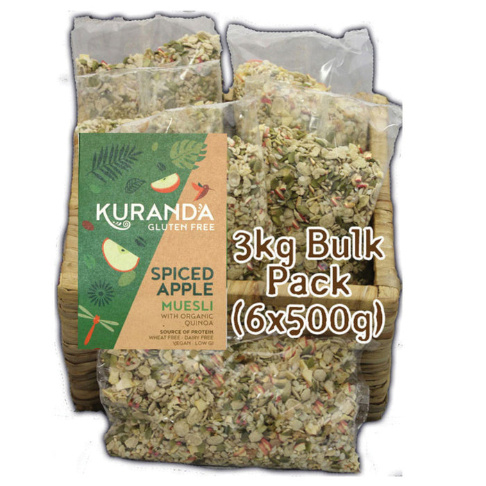 KURANDA Spiced Apple Gluten Free Muesli 3kg