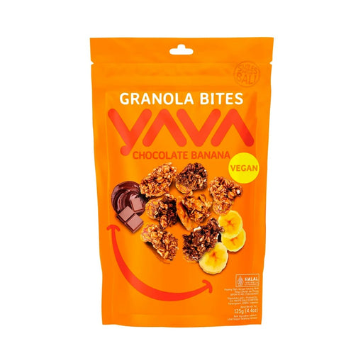 Yava Granola Bites Chocolate Banana 125g