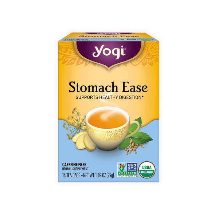 YOGI TEA Herbal Tea Bags Stomach Ease 16 Tea Bags 1 Pack