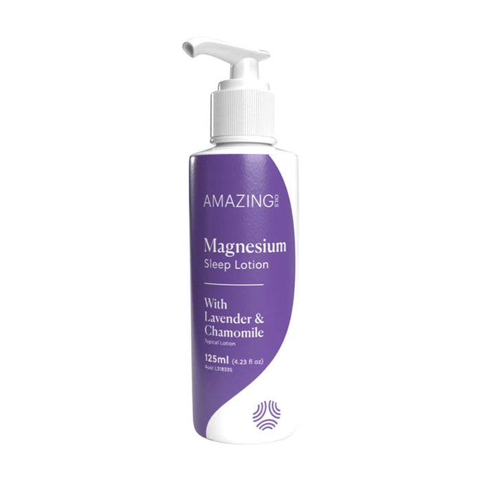 AMAZING OILS Magnesium Sleep Lotion With Lavender & Chamomile - 125ml