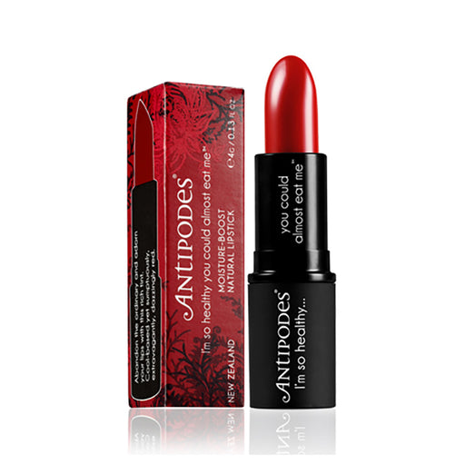 Antipodes Organic Moisture-Boost Natural Lipstick Ruby Bay Rouge 