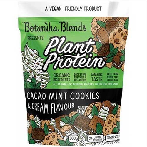 BOTANIKA BLENDS Plant Protein Cacao Mint Cookies & Cream 500g