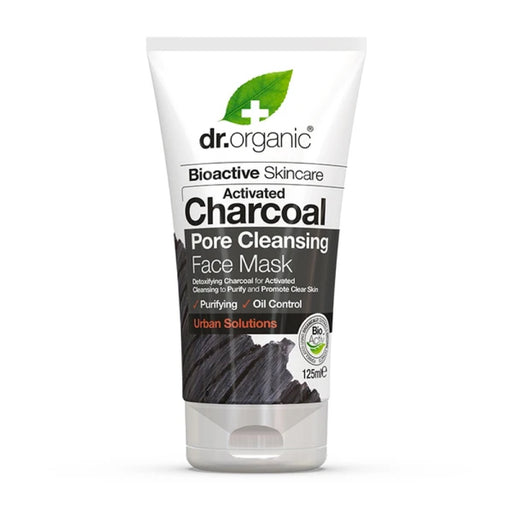 DR ORGANIC Activated Charcoal Face Mask Purifying Bioactive 125ml