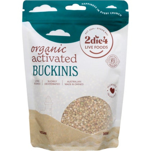 2DIE4 LIVE FOODS Activated Organic Buckwheat 300g