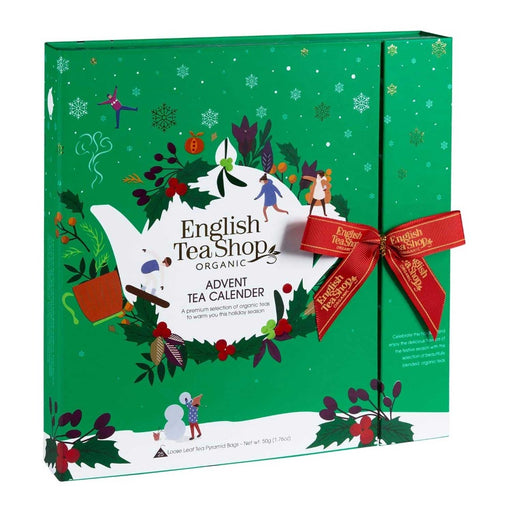 ENGLISH TEA SHOP 'Christmas Night' Tea Advent Calendar Frontview