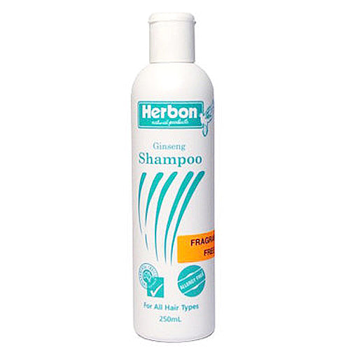 HERBON Biodegradable Shampoo Ginseng Fragrance Free 250ml