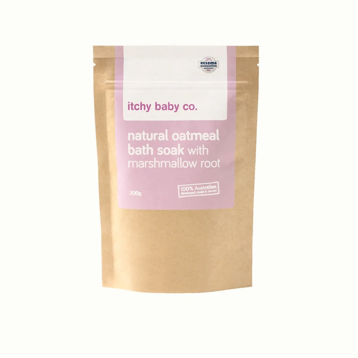 Itchy Baby Co Bath Soak Natural Oatmeal with Marshmallow Root 200g