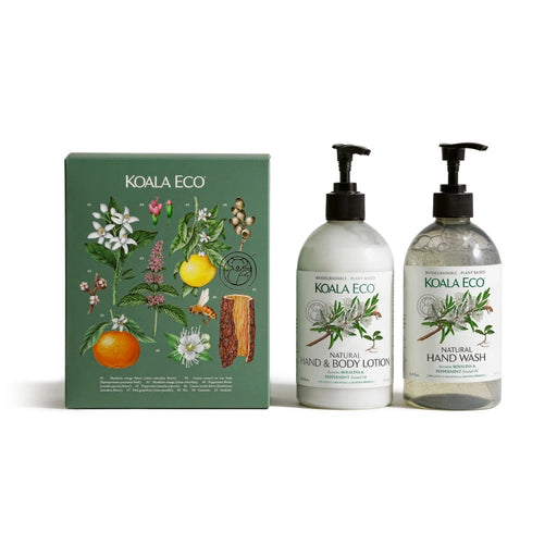 KOALA ECO Hand Wash & Body Lotion Gift Pack Rosalina & Peppermint - 2x500ml