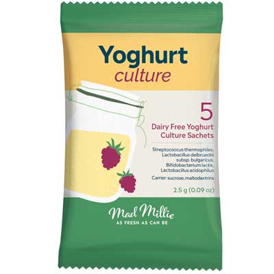 Mad Millie Yoghurt Culture Dairy Free Sachets x 5 Pack