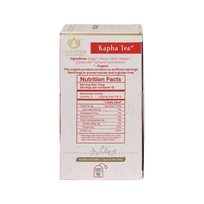 Maharishi Ayurveda Organic Kapha Tea x 20 Tea Bags