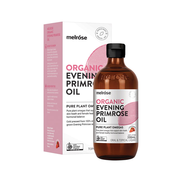 Melrose Evening Primrose Oil Strawberry (Health + Skin) 200ml