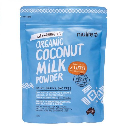 Niulife Coconut Milk Powder Makes Up To 2 Litres 