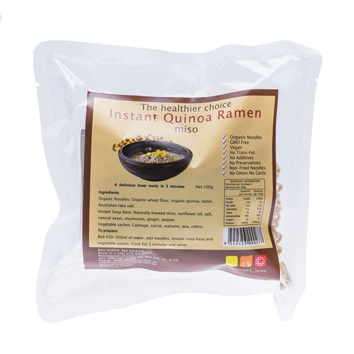 Nutritionist Choice Instant Quinoa Ramen Miso 