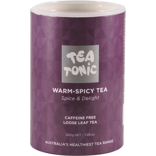 Tea Tonic Organic Warm-Spicy Tea Tube 