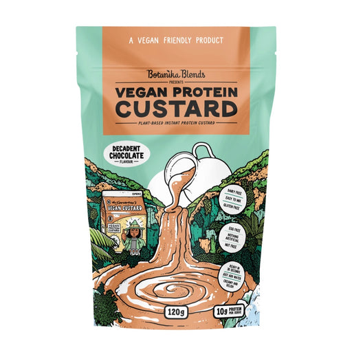 BOTANIKA BLENDS Vegan Protein Custard Decadent Chocolate - 120g