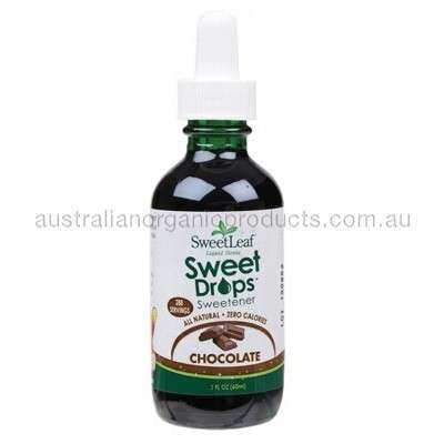SWEET LEAF Sweet Drops Organic Liquid Stevia Chocolate 60ml