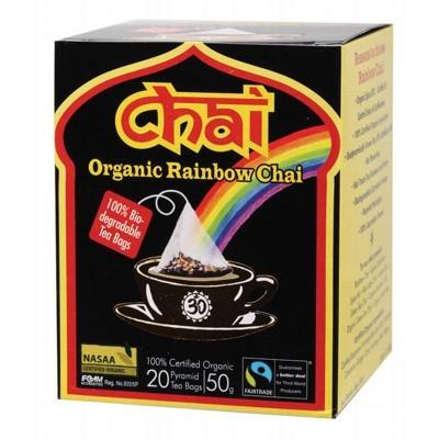 CHAI TEA Organic Rainbow Chai Tea Bags - 20