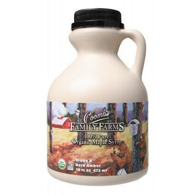 COOMBS FAMILY FARMS Organic Maple Syrup 473 ml Grade A