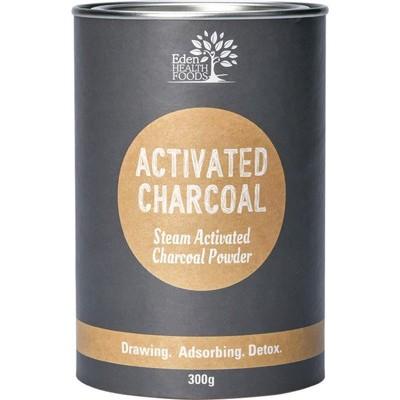 EDEN HEALTHFOODS Activated Charcoal Steam Activated Charcoal Powder 300g