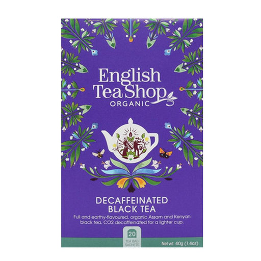 English Tea Shop Organic Decaffeinated Black Teabags