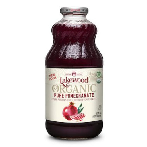 LAKEWOOD Organic Pomegranate Juice Fresh Pressed 946mL