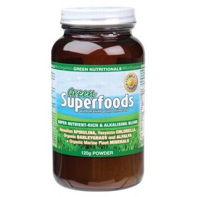 GREEN NUTRITIONALS Organic Green Superfoods Powder 120g