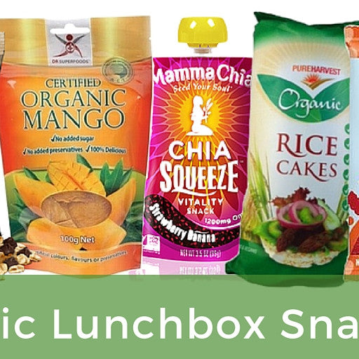 5 Organic Lunchbox Snacks