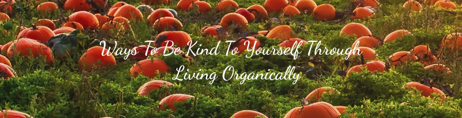 Ways To Be Kind To Yourself Through Living Organically