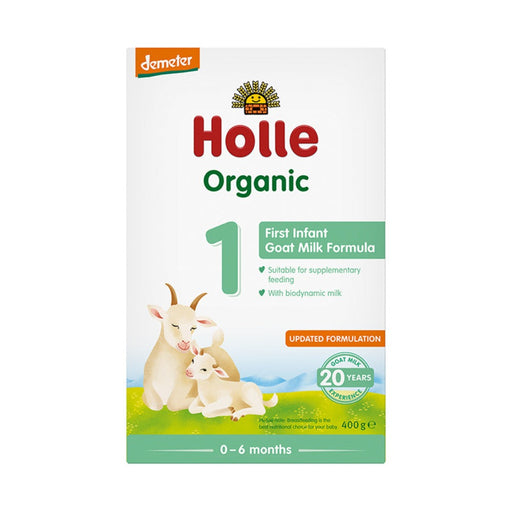 HOLLE Organic Goat Milk Formula 1 with DHA 400g