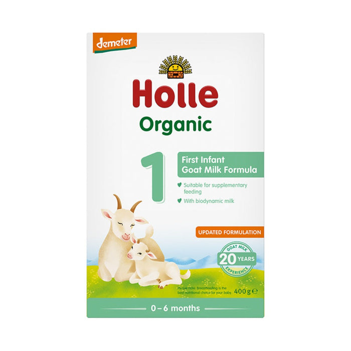 Holle Organic Goat Milk Formula with DHA 400g - Main Image