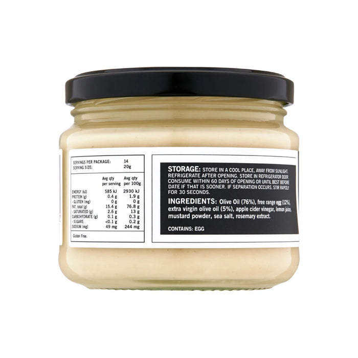 Undivided Food Co Good Fat Mayo 6x280g