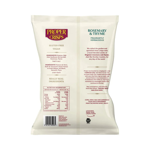 Proper Crisps Cider Vinegar 140g