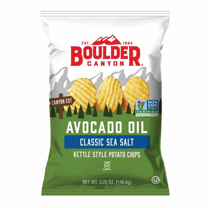 BOULDER CANYON Avocado Oil Potato Chips 149 g