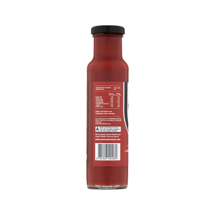 Undivided Food Co Good Sauce Tomato Ketchup 12x270g