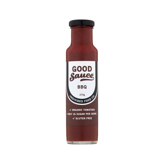 Undivided Food Co Good Sauce BBQ 12x270g