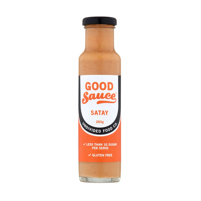 Undivided Food Co Good Sauce Satay 12x260g