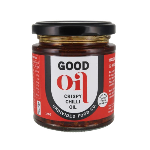 Undivided Food Co Good Oil Crispy Chilli 6x170g