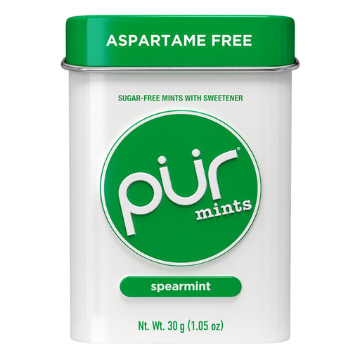 Pur Gum Spearmint Mints 30g