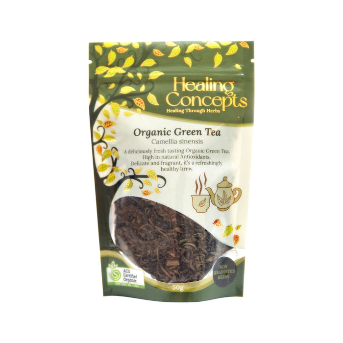 Healing Concepts Organic Green Tea 50g