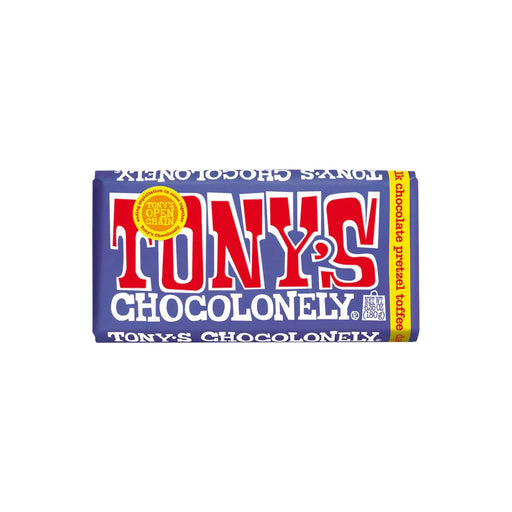 Tony's Chocolonely Dark Milk Pretzel Toffee 180g