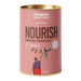 POWER SUPER FOODS Nourish Drinking Chocolate Certified Organic 180g front of tin